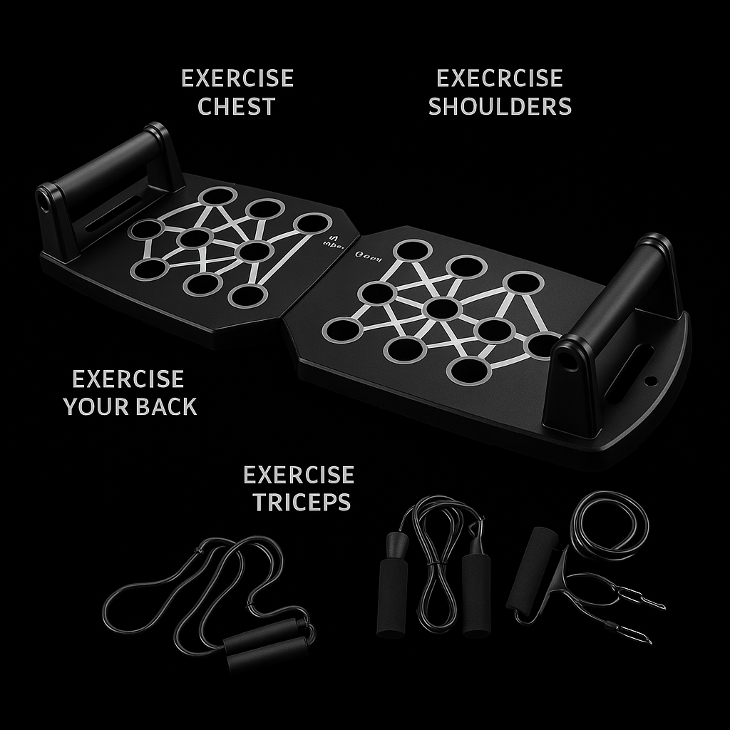 Portable Multifunctional Push-up Board