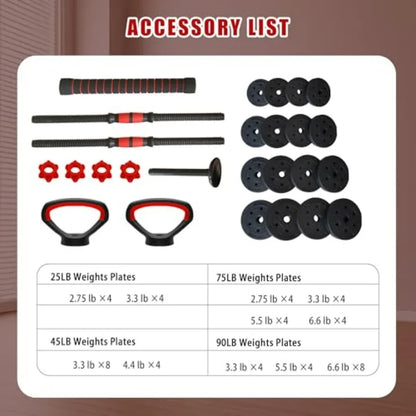 Versatile 4-in-1 Weight Set™